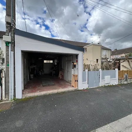 Maison 3 Chambres 6 Personnes Et Garage Châteauroux Extérieur photo